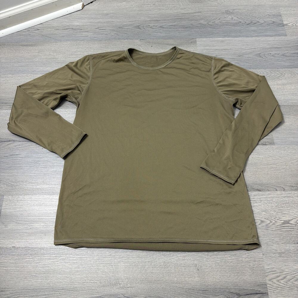 Milliken Military Base Layer Undershirt Mens Large Gen III Light Cold Weather